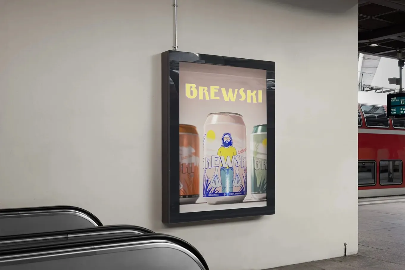 Brewski branding abri design - design by SocialTrustLabs
